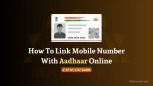 Read more about the article How one can Hyperlink Your Cellular Quantity With Aadhaar On-line?